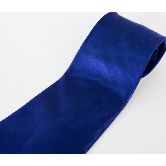 VTG 90s Le Monde Iridescent Necktie Business Corporate Wedding Classic Grandpa - Picture 7 of 14